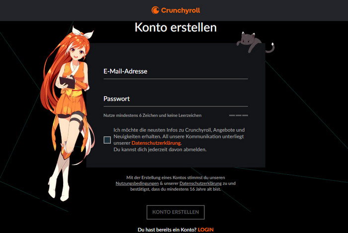 Crunchyroll Premium kostenlos testen