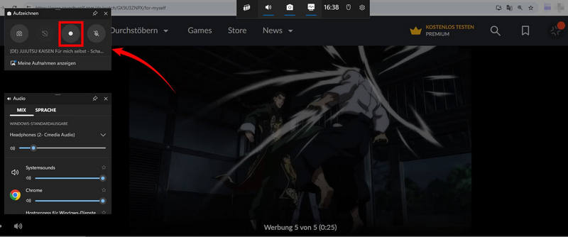 Crunchyroll Videos durch Online Downloader kostenlos herunterladen