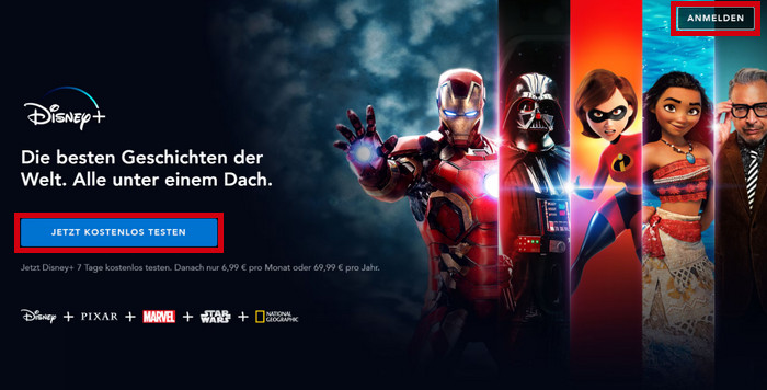 DisneyPlus Auf Apple TV testen oder anmelden