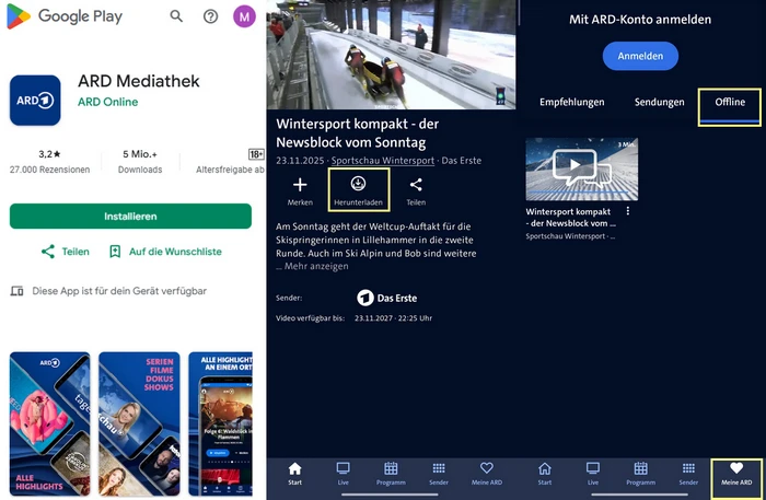 Video von ARD Mediathek speichern