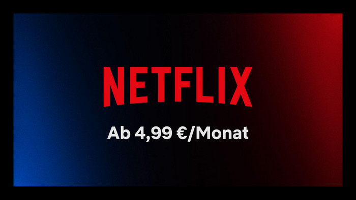 Netflix Basis-Abo mit Werbung