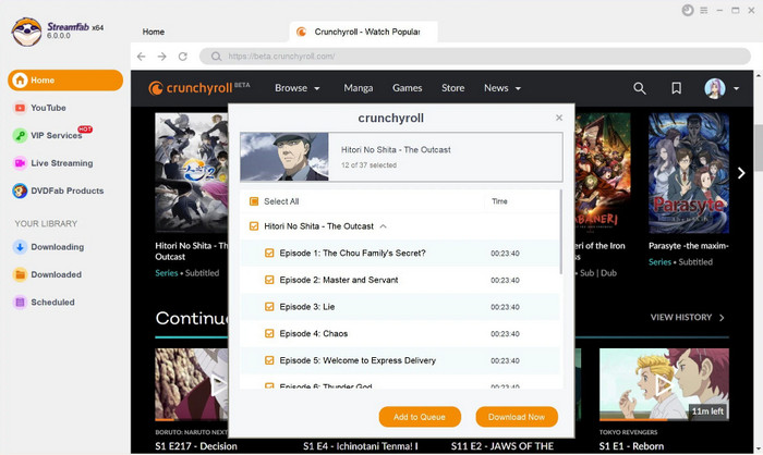 StreamFab Crunchyroll Downloader