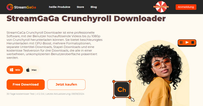 StreamGaGa Crunchyroll Downloader